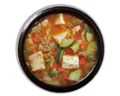 Pork Soft Tofu Soup