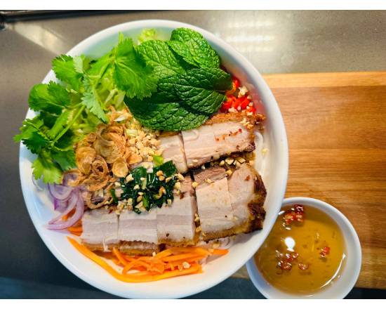Roast Pork Belly Bun Bowl