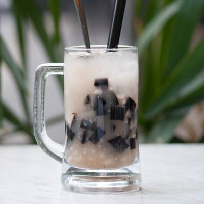 MF08 Barley Grass Jelly (iced)