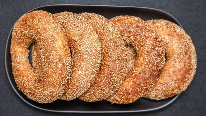 Traditional Sesame Bagel 5 Pack (Frozen Par Baked)