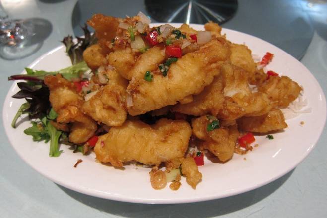 Deep Fried Calamari with Salt and Pepper