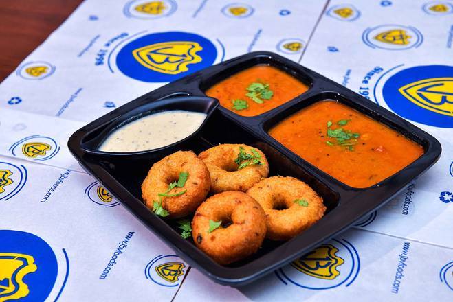 Medu Vada with Sambar