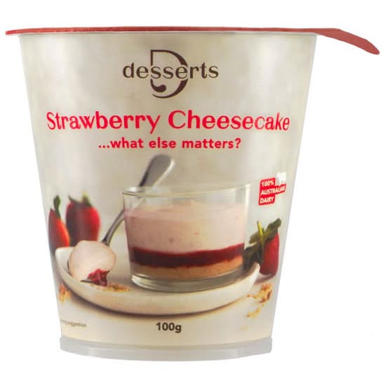 Strawberry cheesecake