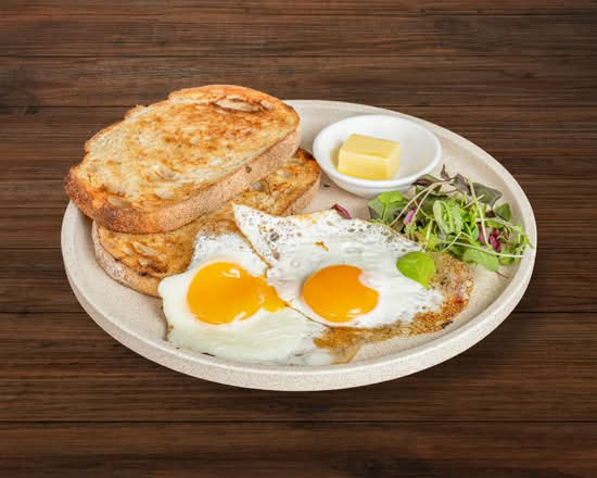 Eggs on Toast (V)