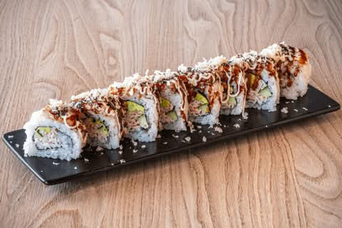 Aburi Salmon Roll