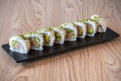 Cooked Tuna Avo Roll