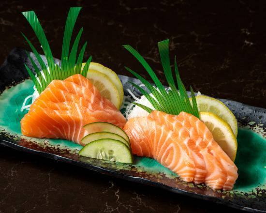Salmon Sashimi 4 pieces (A/I)