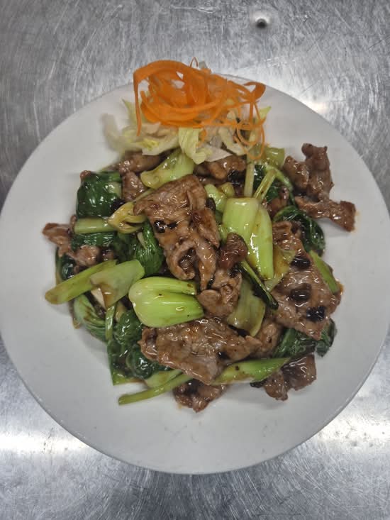 Braised Beef with Black Bean Sauce