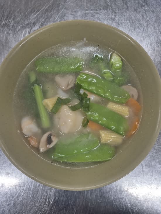 Seafood Combination Rice Noodle Soup