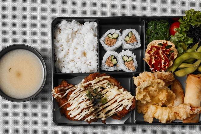 Chicken Katsu Combo Bento Box