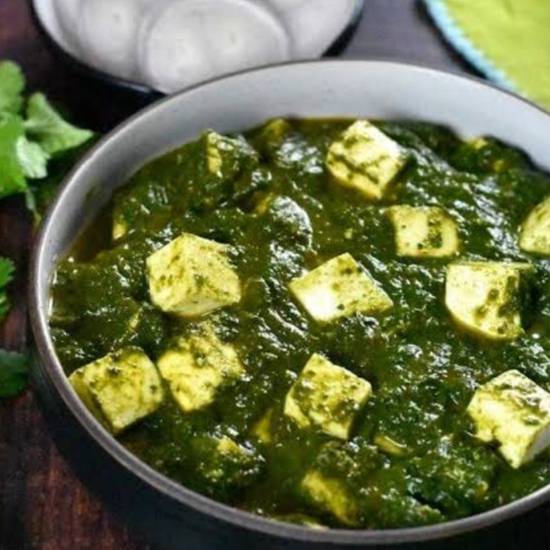 Palak paneer