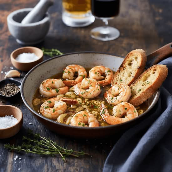 Garlic Prawns