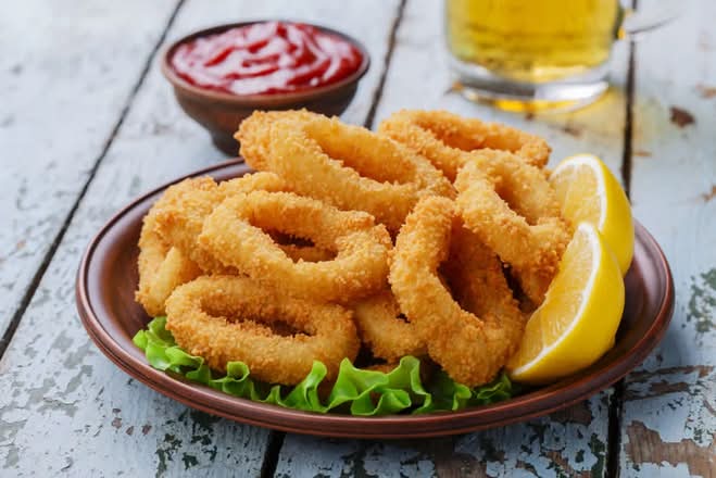 Crumbed Calamari Rings (A)