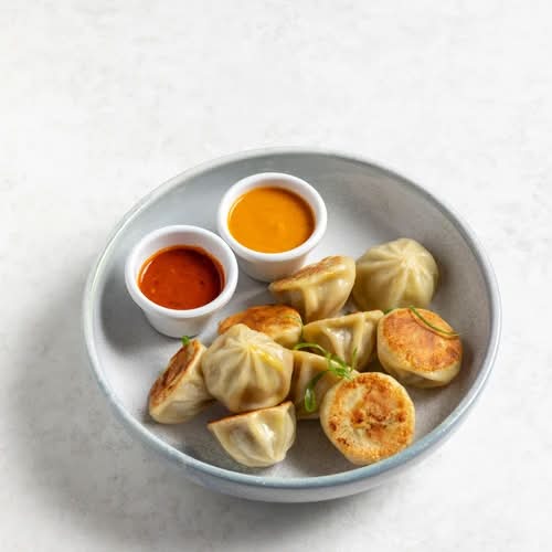 Pork Pan-Fried Momo