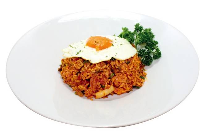 Kimchi Spam Fried Rice