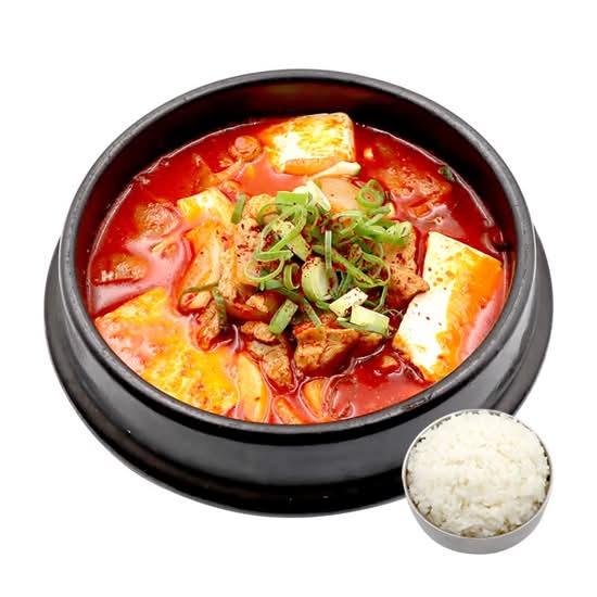 Soft Tofu Soup with Pork