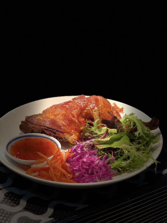 Crispy Chicken with Rice