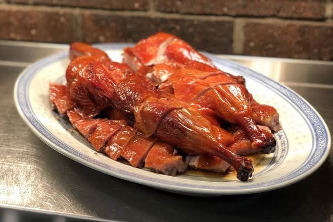 Half Roast Duck Cantonese Style