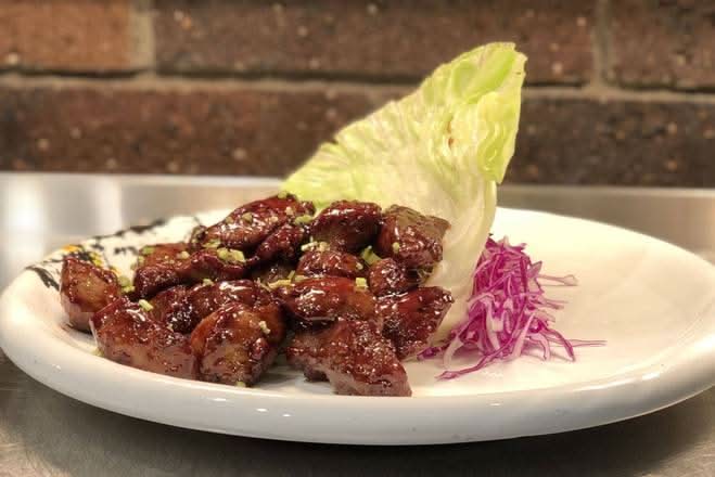 Diced Beef with Black Pepper Sauce