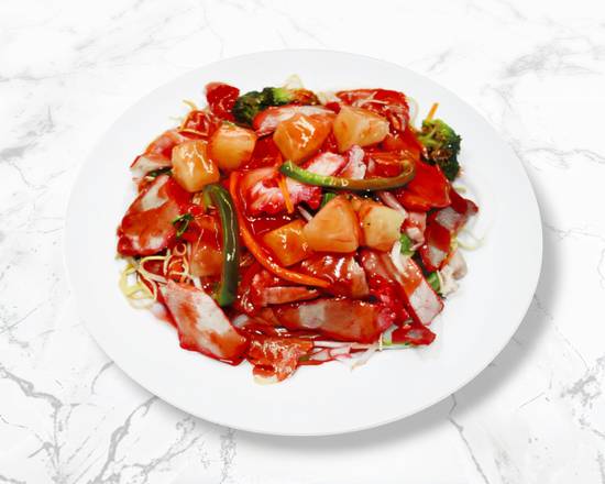 23. Sweet and Sour Pork Fried