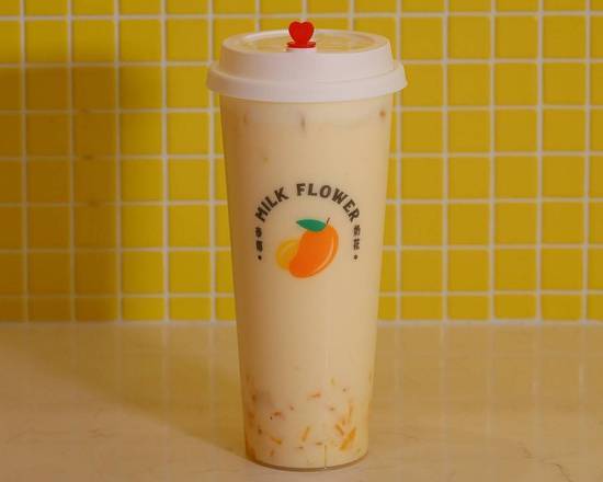 Mango Peach Oolong Fresh Milk Tea