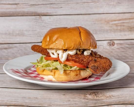 Chicken Schnitzel Burger