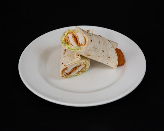 Chicken Schnitzel Wrap