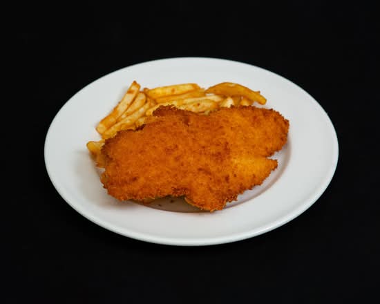 Chicken Schnitzel Burger Combo
