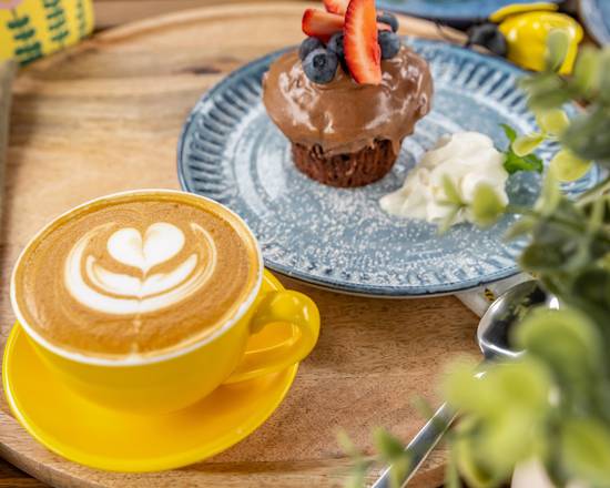 Coffee with Sweet Muffin