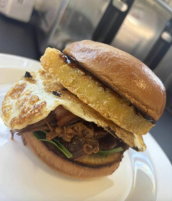 Brisket Brekkie Burger
