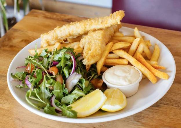 Beer Battered Fish & Chips