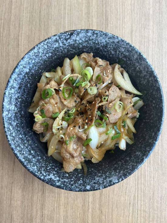 Ginger Barbecue Sauce Pork Don