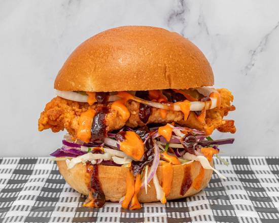 CL Korean Chicken Burger