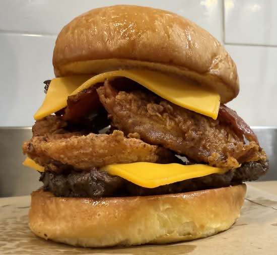 Meat Feast Burger