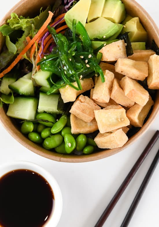 Tofu Poke Bowl