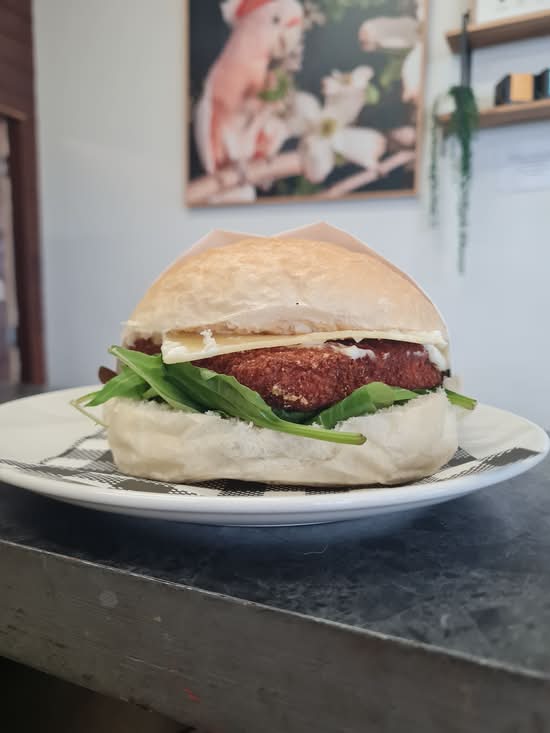 Chicken Schnitzel Burger