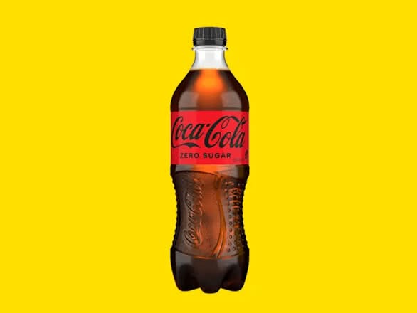 600mL Coke No Sugar