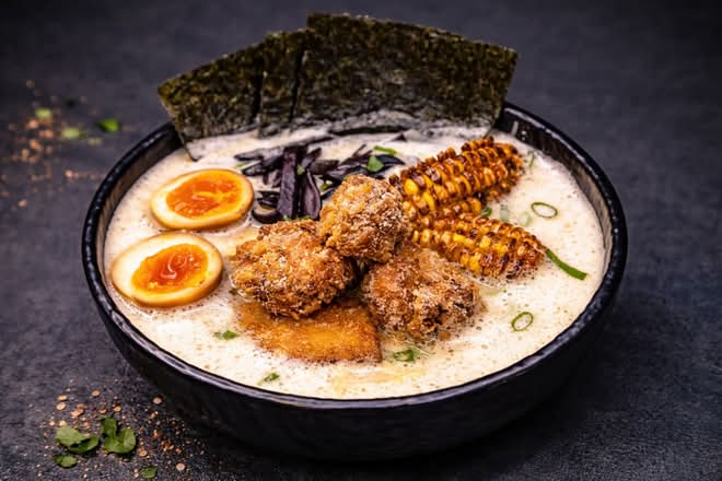 CHICKEN KARAAGE MISO RAMEN