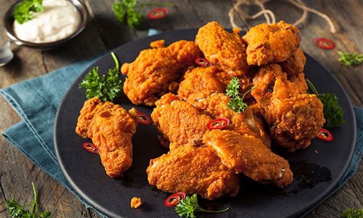 SPICY CHICKEN WINGS 6 PCS