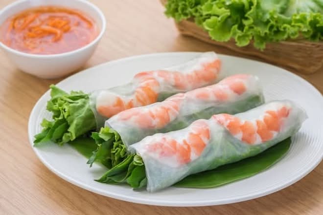 Fresh Spring Roll/prawn