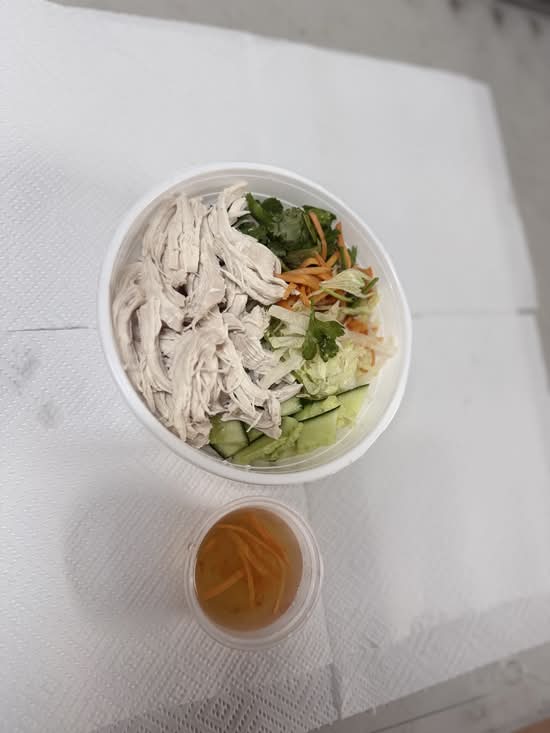 Mixed Vermicelli with chicken