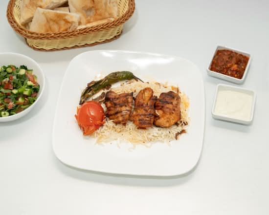 Chicken shish Meal