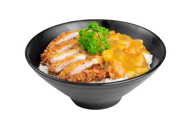 Pork Katsu Curry Donburi