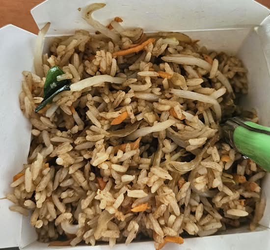 Vegetarian Fried Rice (V)