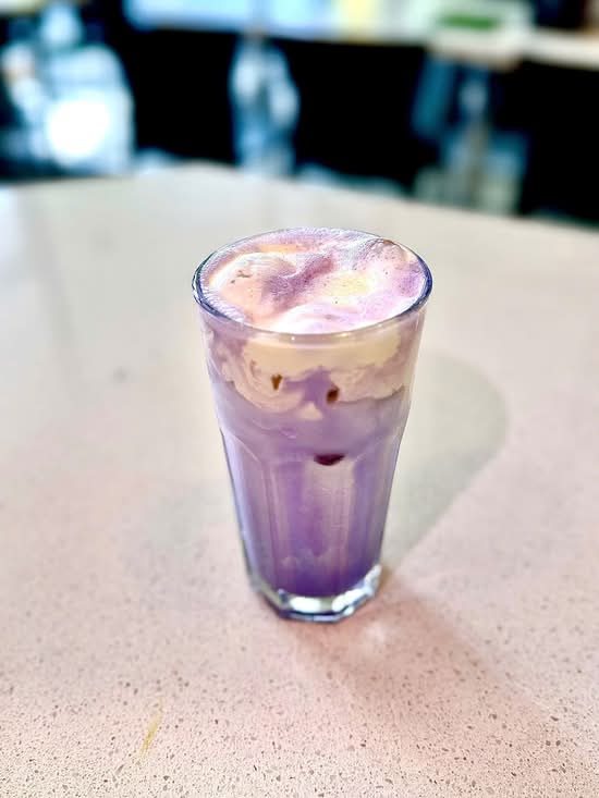 Ice Taro Latte
