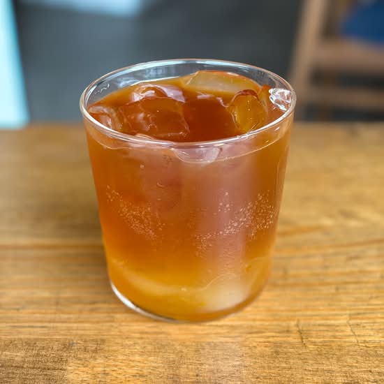 Yuzu Cold Brew Fizz