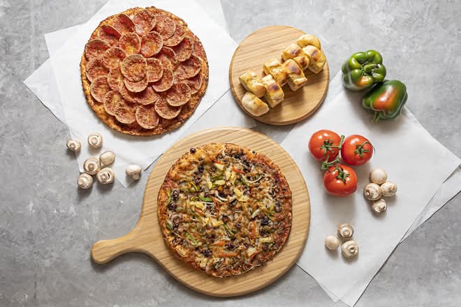 Family Deal One - Two Pizzas & Garlic Bread