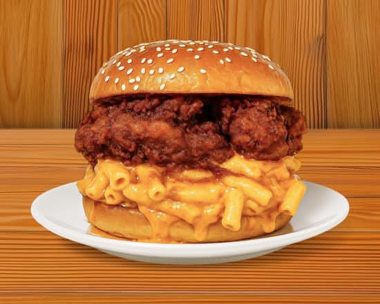 Hot Honey Mac & Cheese Sando