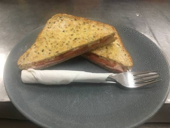 Ham, Cheese and Tomato Sandwich