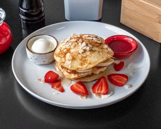 Coconut and Banana Pancakes